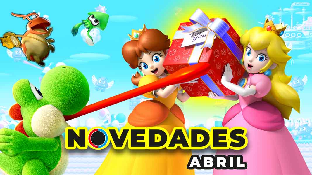 Novedades de abril en NintenDúo: sorteamos Yoshi&#8217;s Crafted World, Team17, Mes del Calamar y Discord con Twitch