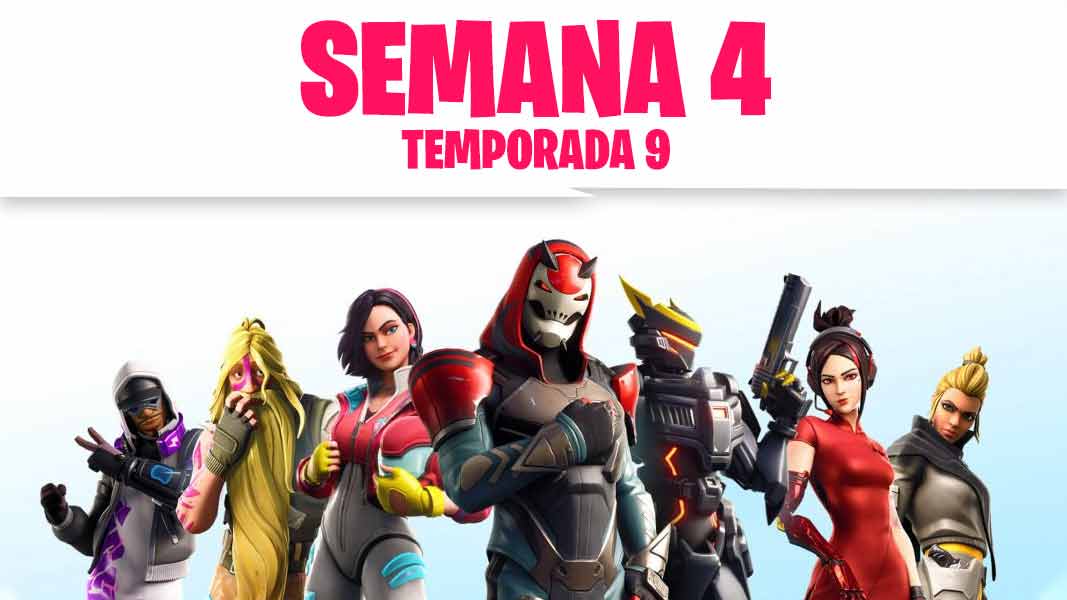 Desafíos semanales Fortnite | Semana 4 Temporada 9