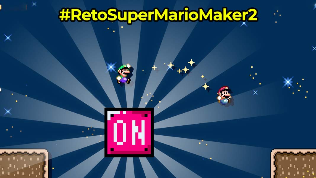 Os enseñamos los niveles cooperativos con el #RetoSuperMarioMaker2