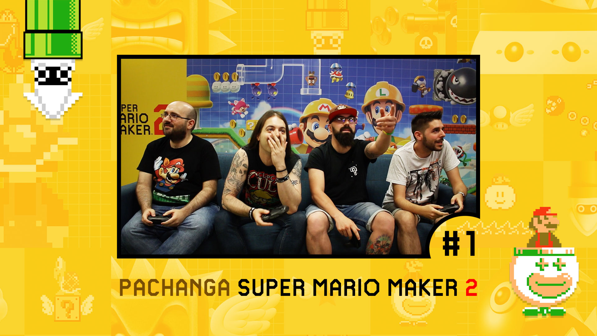 ¡Pachanga Super Mario Maker 2! Jornada 1