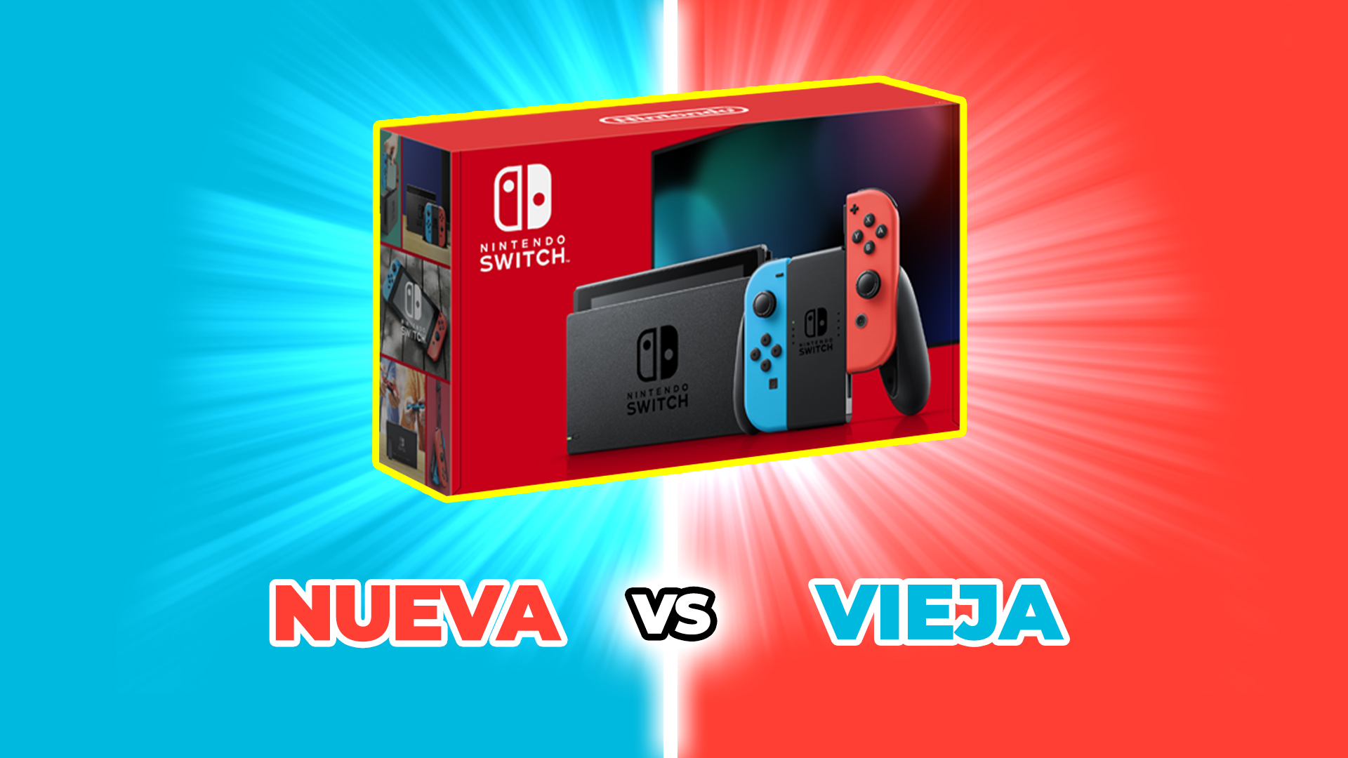 Unboxing y análisis de Nintendo Switch 2019