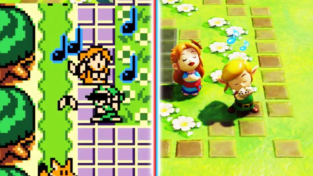 Comparamos Zelda: Link&#8217;s Awakening de Game Boy con Switch