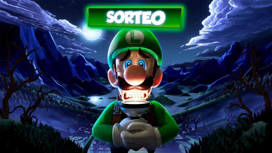 ¡Sorteamos 2 Luigi&#8217;s Mansion 3 para Nintendo Switch en octubre!