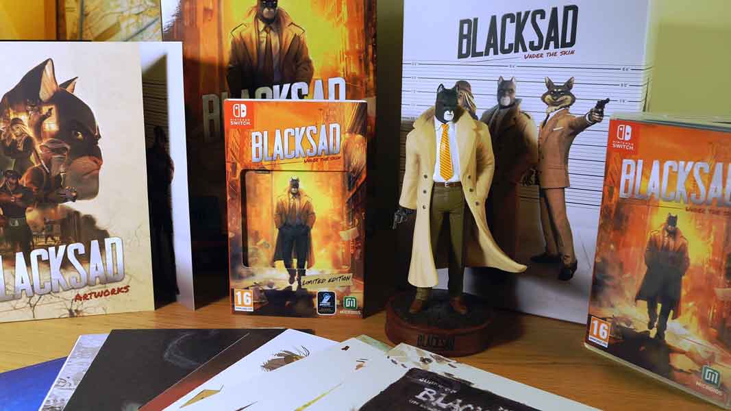 Unboxing de Blacksad: Under The Skin &#8211; Collector Edition para Nintendo Switch