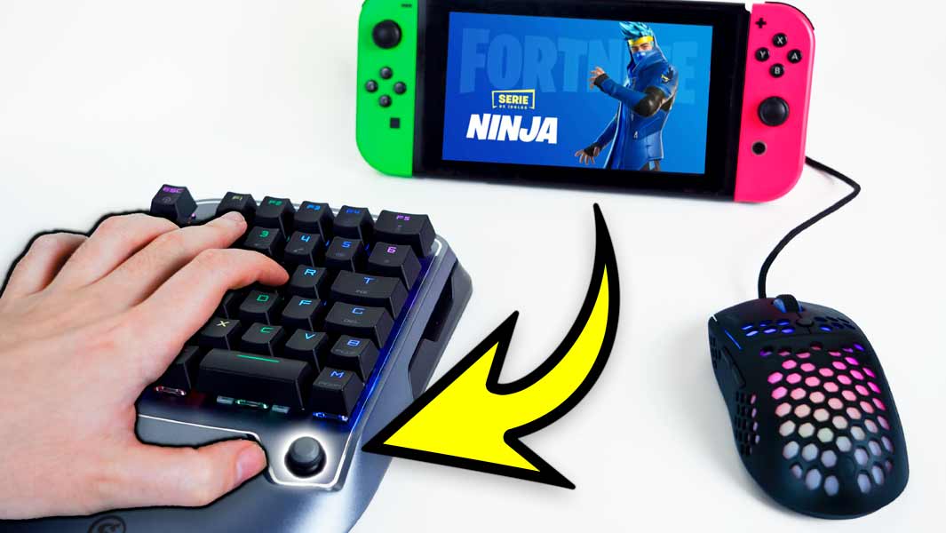 Así se juega con teclado y ratón en Nintendo Switch