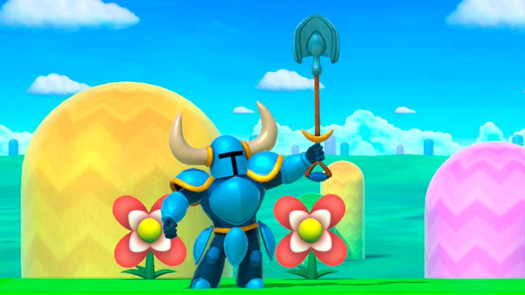 Shovel Knight nunca se barajó como luchador de Smash Bros