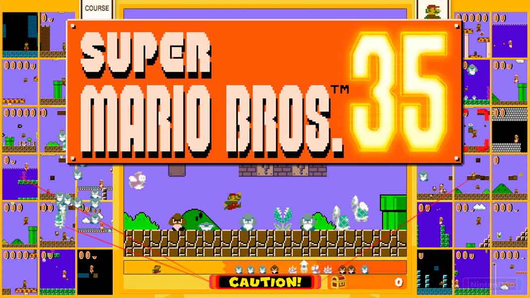 Super Mario Bros 35 ya está disponible gratis en Nintendo Switch Online