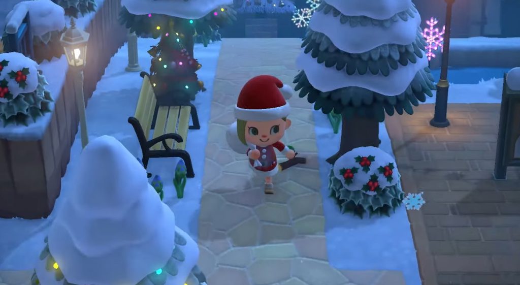 Papa Noel Actualizacion Invierno Animal Crossing New Horizons