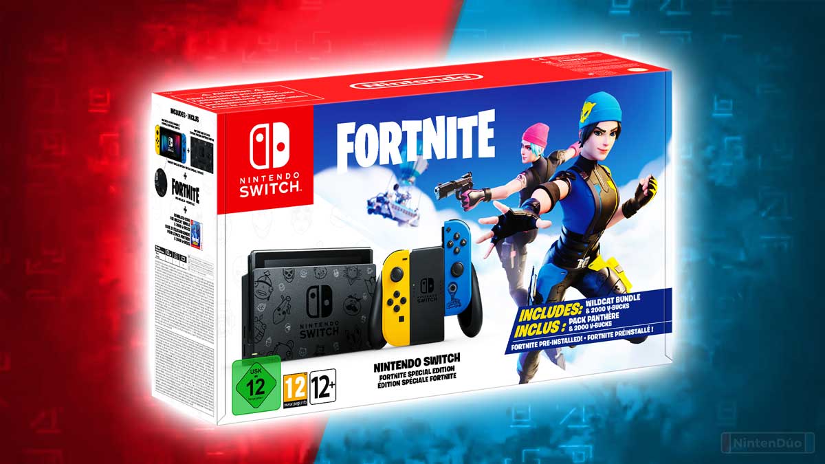 ¡Sorteo Nintendo Switch Edición Especial Fortnite!