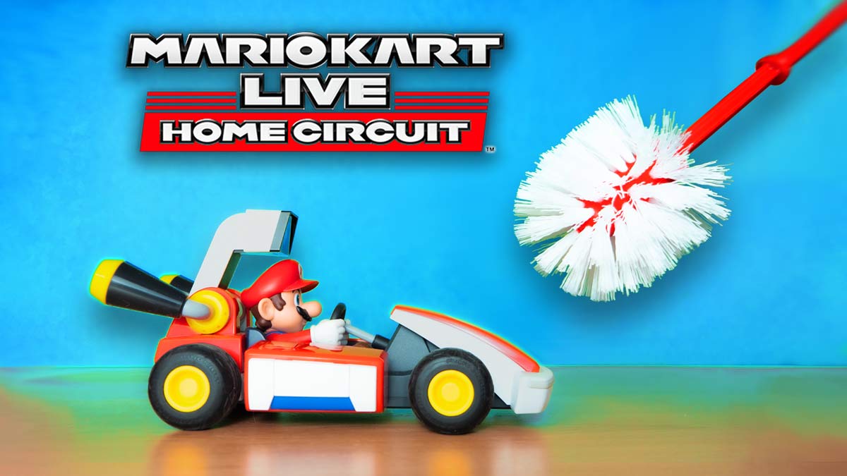 Circuitos de Mario Kart Live en espacios pequeños