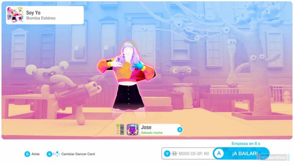 Análisis de Just Dance para Nintendo Switch