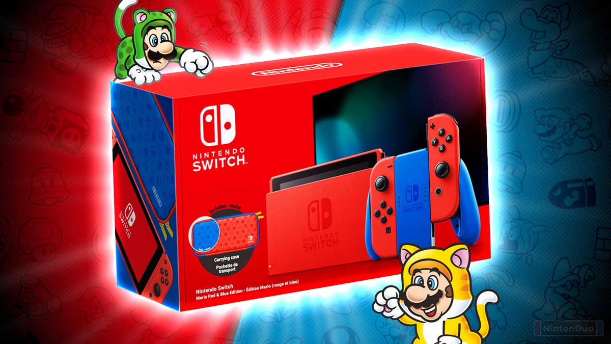 ¡Sorteo de Nintendo Switch Ed. Super Mario 35th!