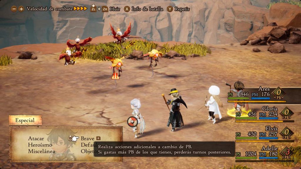 Impresiones de Bravely Default 2 para Nintendo Switch