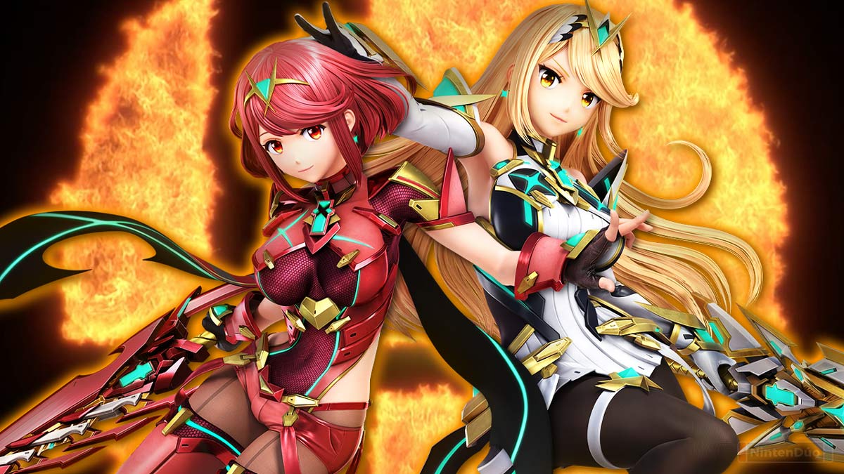 Pyra y Mythra de Xenoblade entran a Super Smash Bros Ultimate