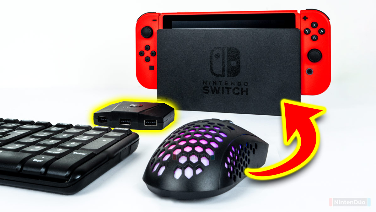 Cómo jugar con ratón y teclado en Nintendo Switch: Fortnite, Splatoon&#8230;