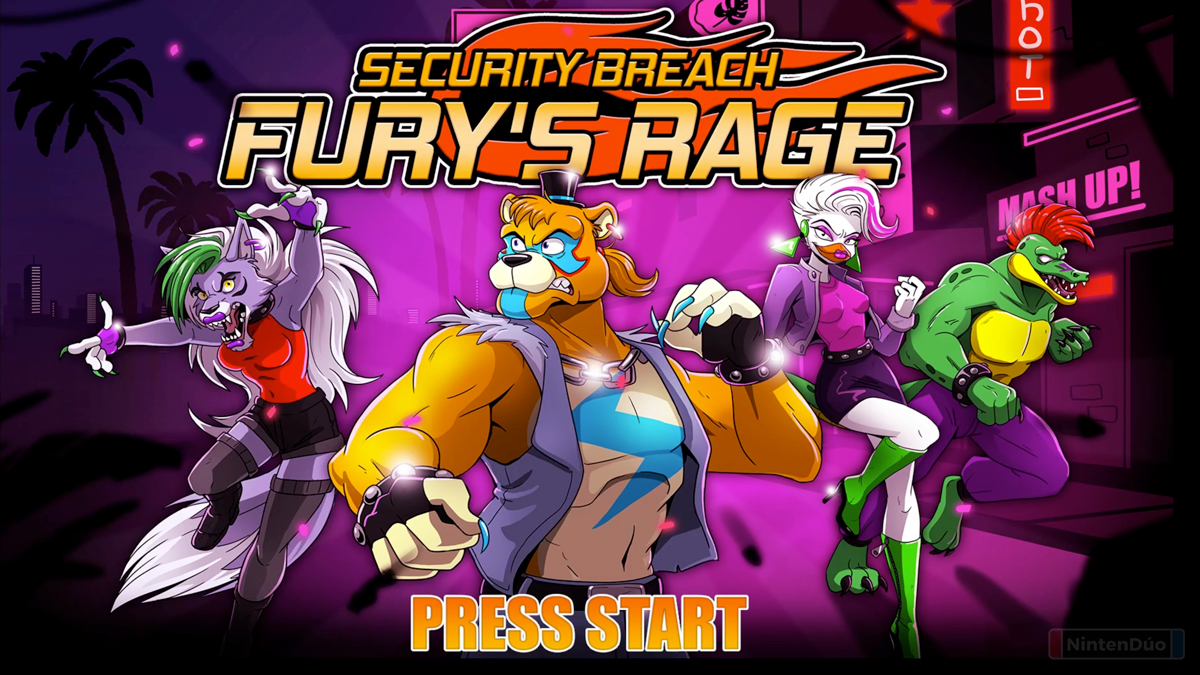 Security Breach: Fury&#8217;s Rage: nuevo y breve juego de FNAF