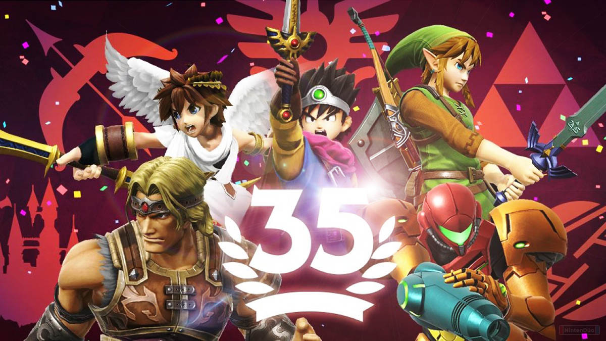 El nuevo torneo de Smash Bros recuerda el 35 aniversario de las sagas