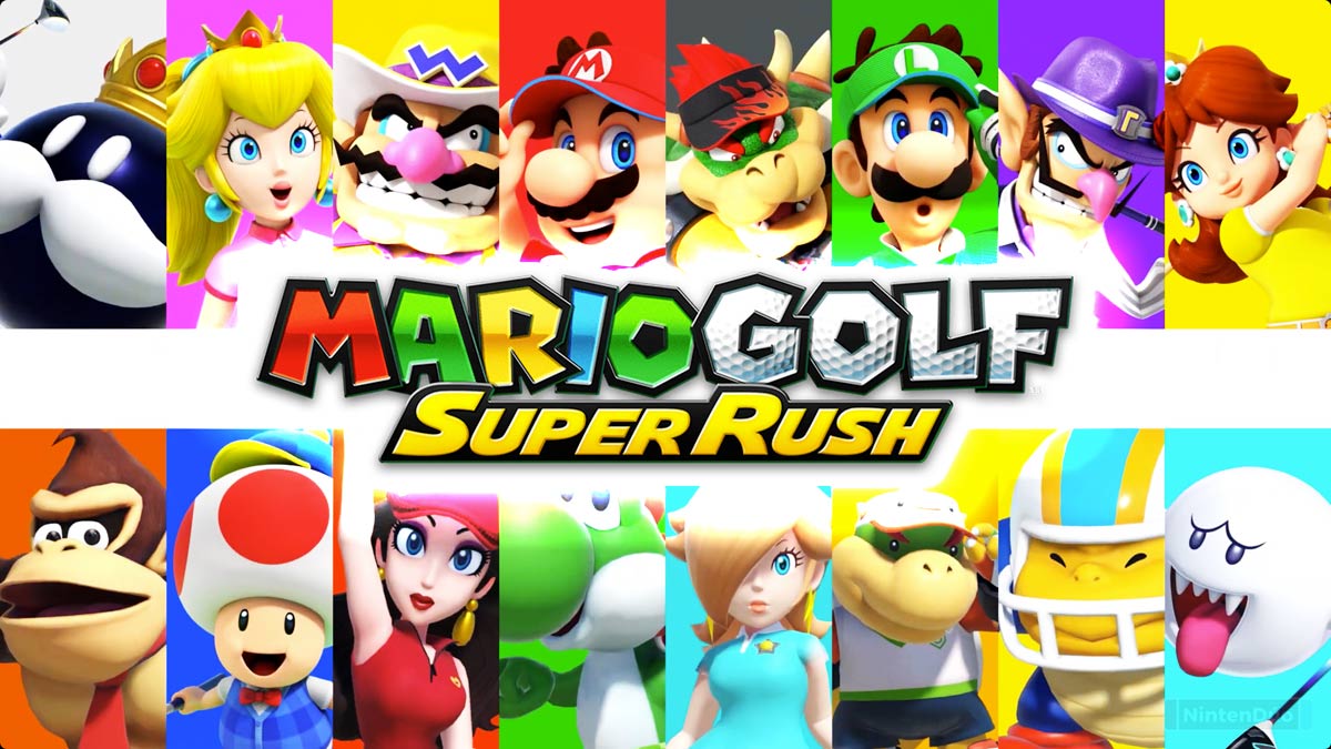 Mario Golf: Super Rush detalla sus novedades en este nuevo tráiler