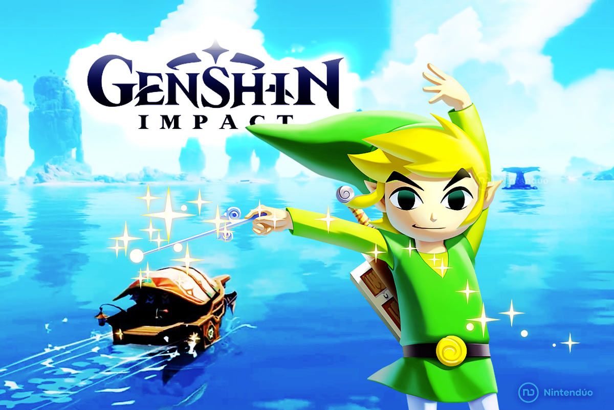 Lo último de Genshin Impact parece inspirado en Zelda: Wind Waker