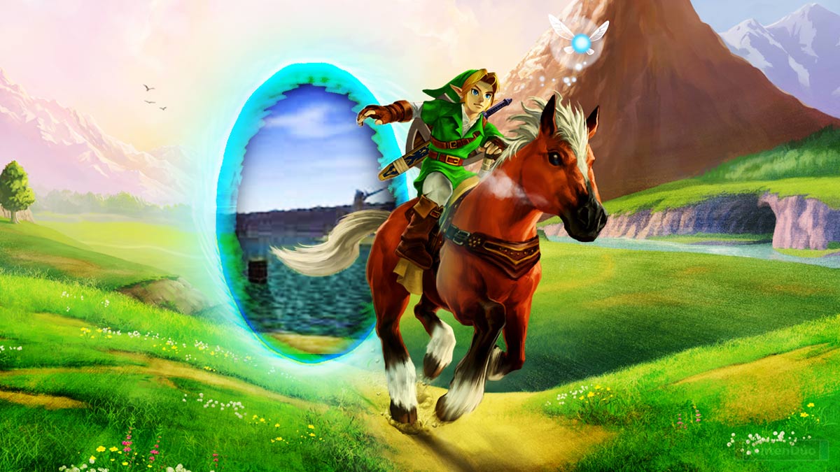 Zelda: Ocarina of Time contó con un prototipo con portales