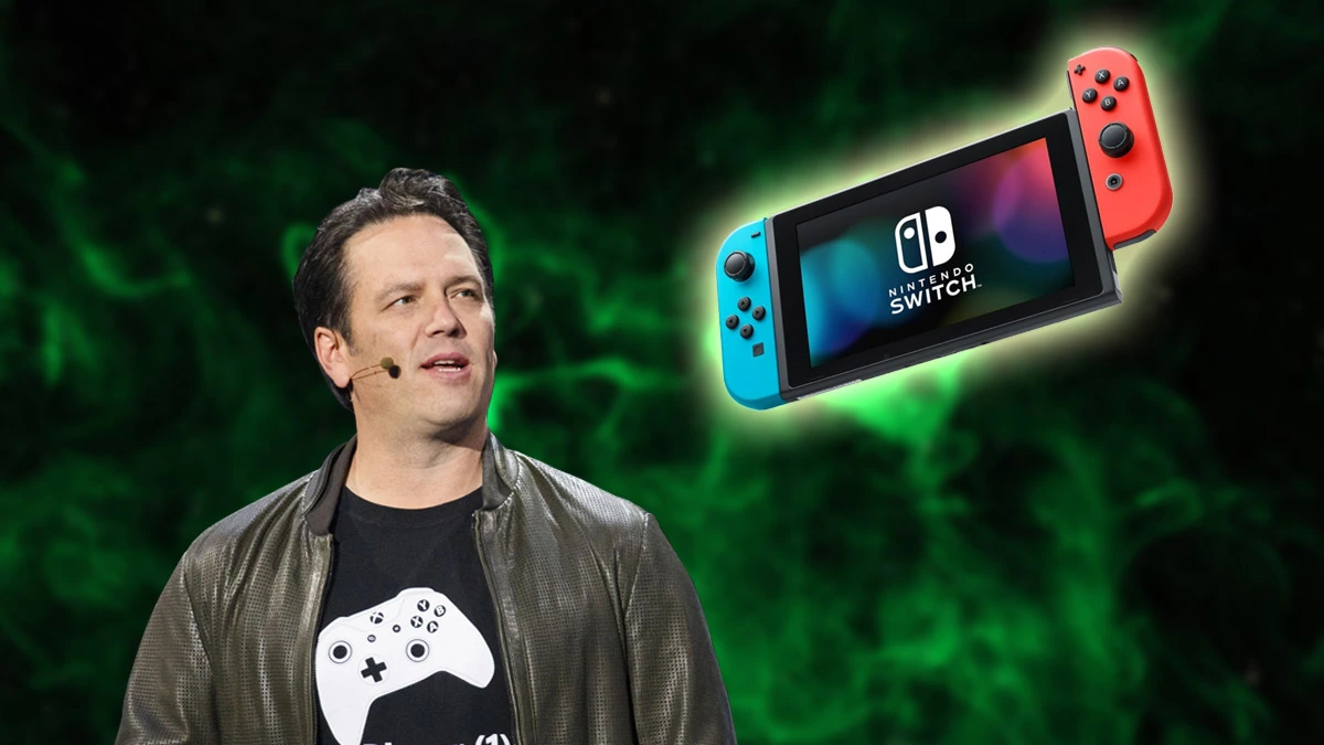 La Switch del despacho de Phil Spencer es un regalo de Nintendo