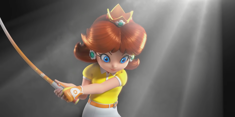 Daisy Mario Golf Super Rush