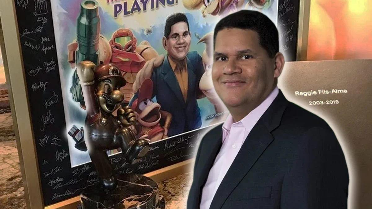 Reggie habla del personaje secreto de uno de sus cuadros