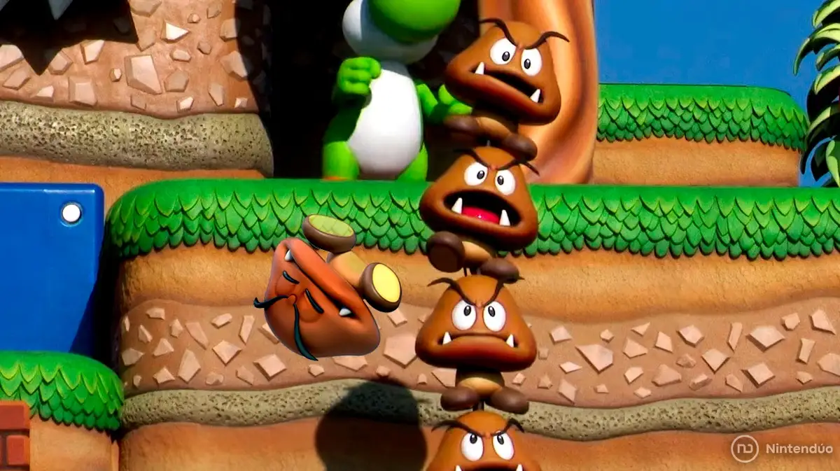 Ya investigan la caída de la torre de Goombas en Super Nintendo World