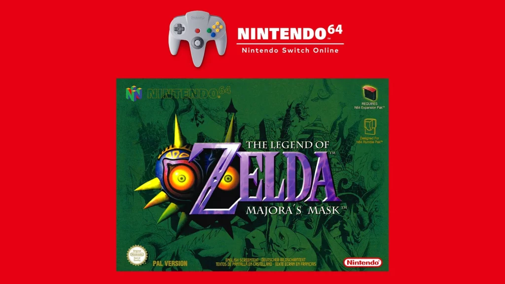 Zelda Majora's Mask Nintendo Switch