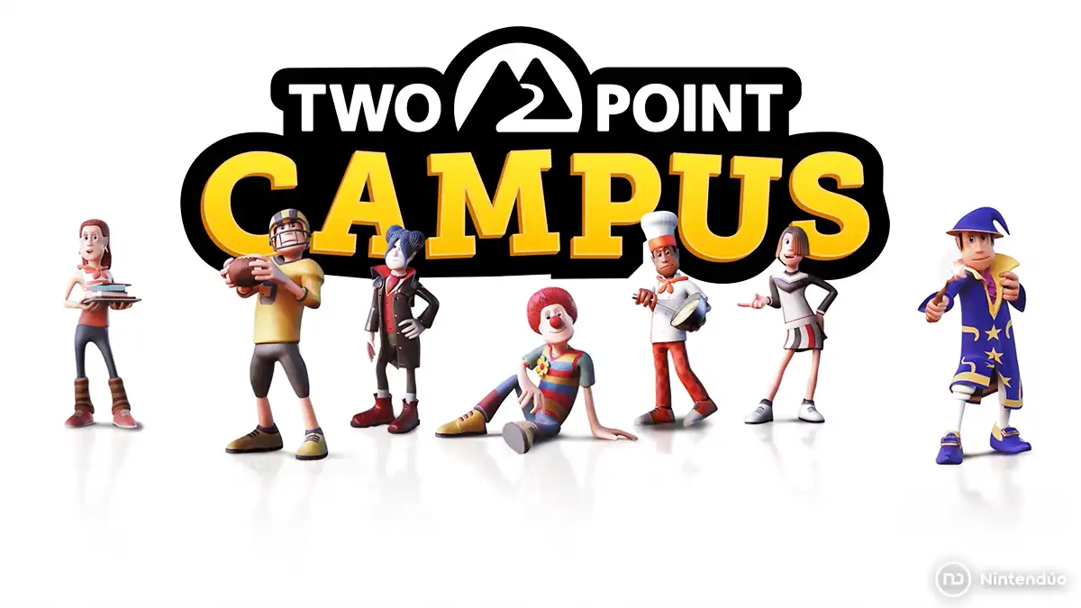 Two Point Campus llega a Nintendo Switch en mayo