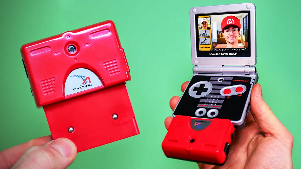 Game Boy Advance podía hacer videollamadas con este cartucho