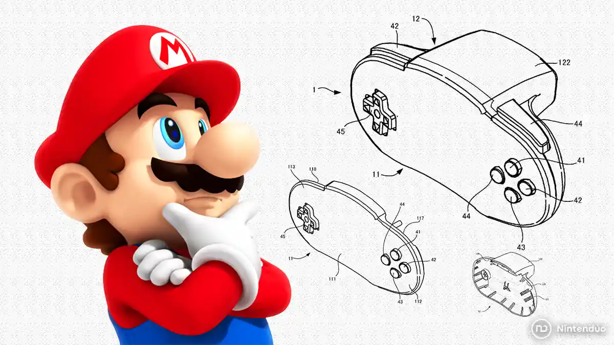 Nintendo patenta un nuevo mando simplista