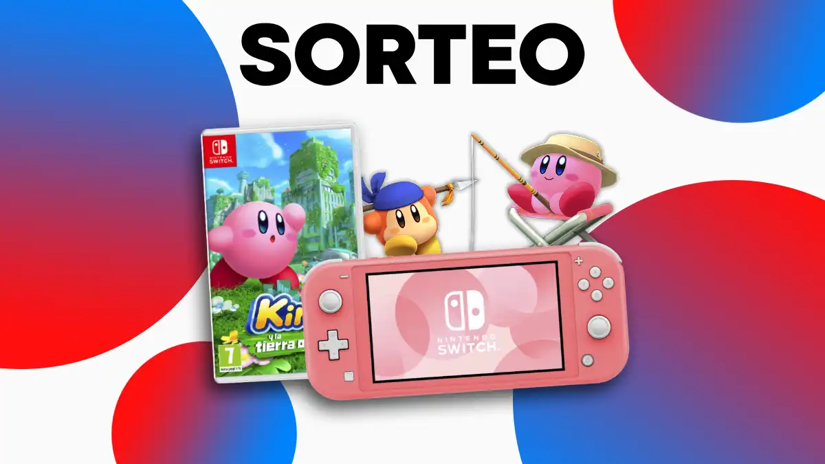 ¡Sorteo de Nintendo Switch Lite + Kirby y la Tierra Olvidada!