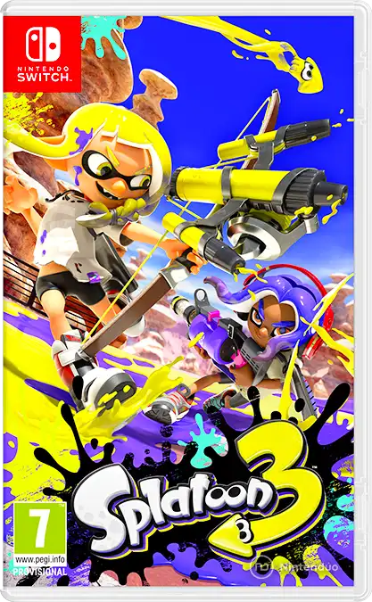 carátula splatoon 3