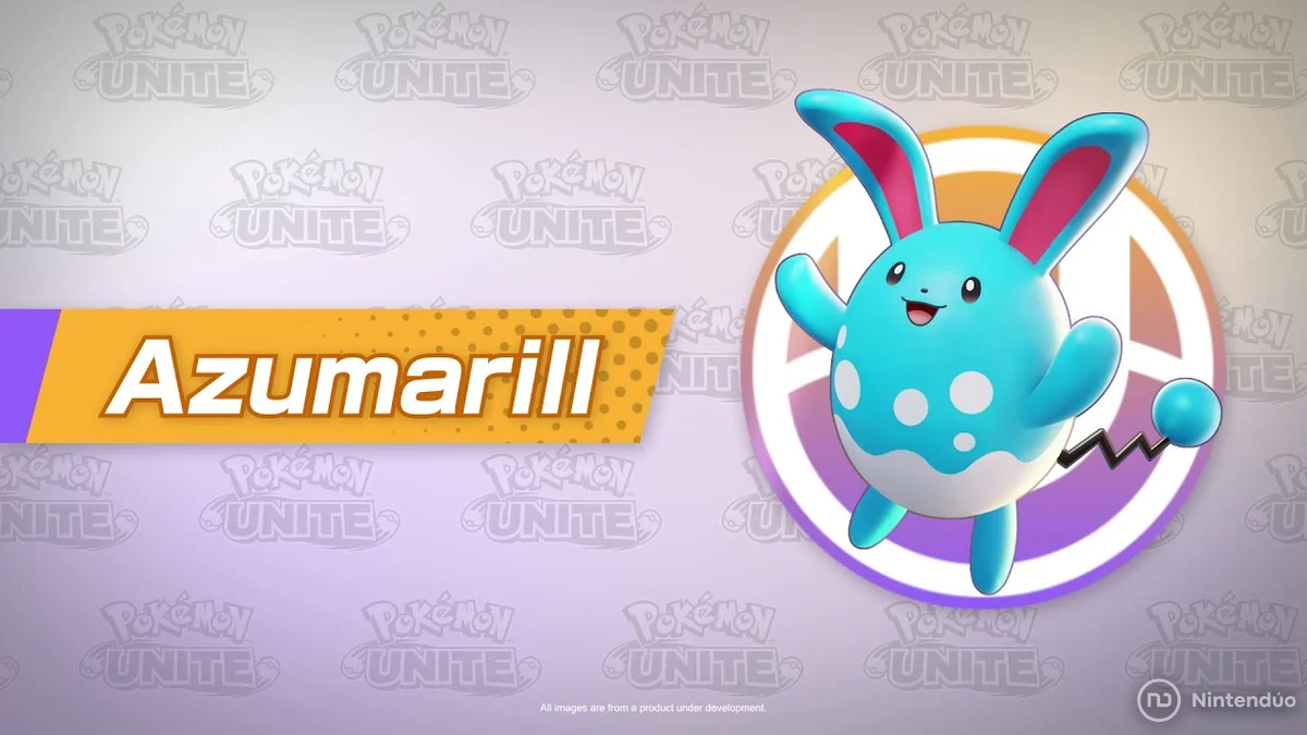 Azumarill llega a Pokémon UNITE con escudos de agua