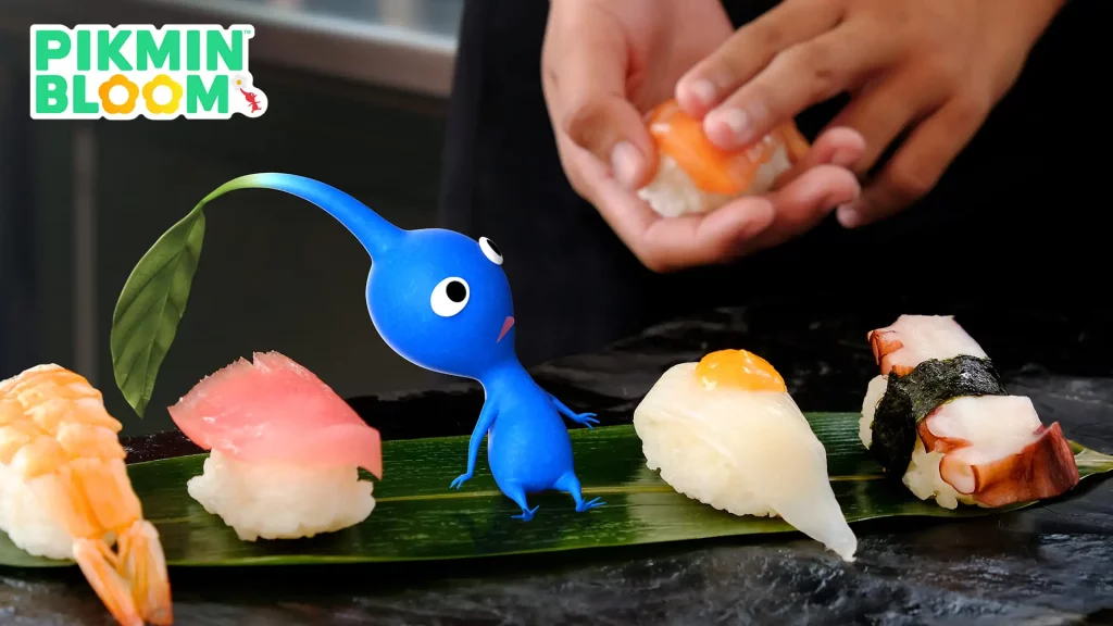 Pikmin Bloom Sushi