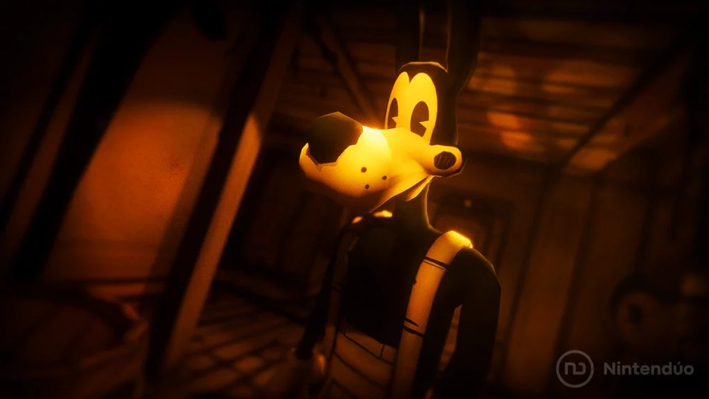 Mejores Juegos de Terror Estilo Poppy Playtime para Nintendo Switch - Bendy Ink Machine