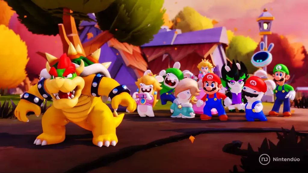 impresiones mario rabbids sparks hope