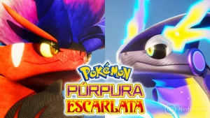 Legendarios pokémon escarlata purpura