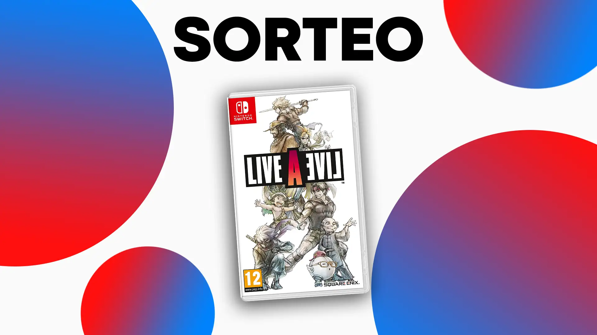 ¡Sorteo de un Live A Live para Nintendo Switch!