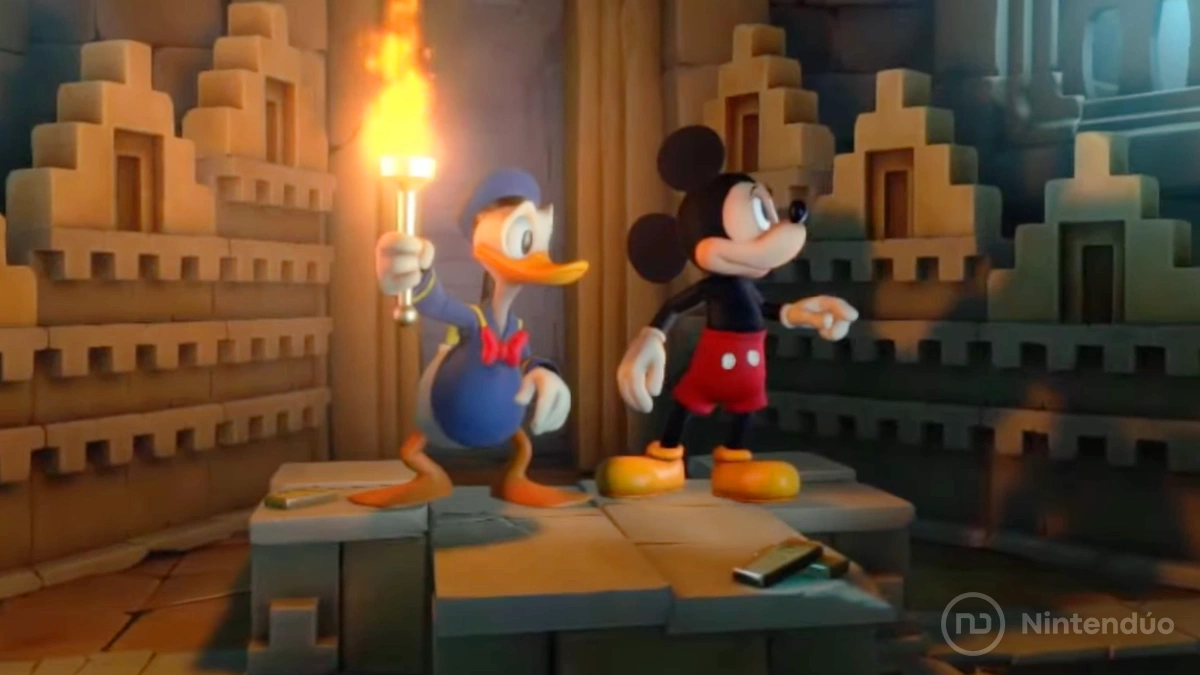 Rescatan gameplay del cancelado Epic Donald, spinoff de Epic Mickey