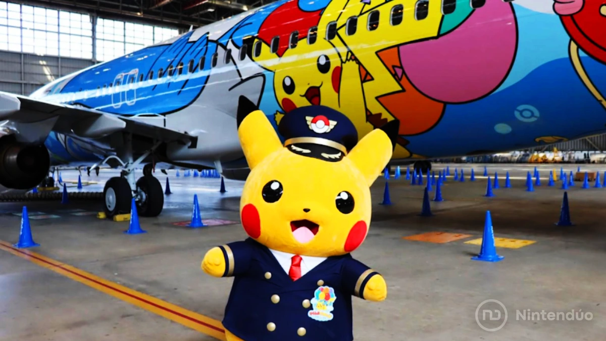 Los aviones Pokémon empiezan a volar fuera de Japón