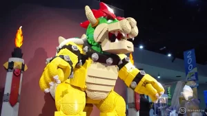 LEGO Bowser gigante en la Comic-Con