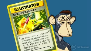 Carta más cara Pokémon Pikachu Illustrator NFT