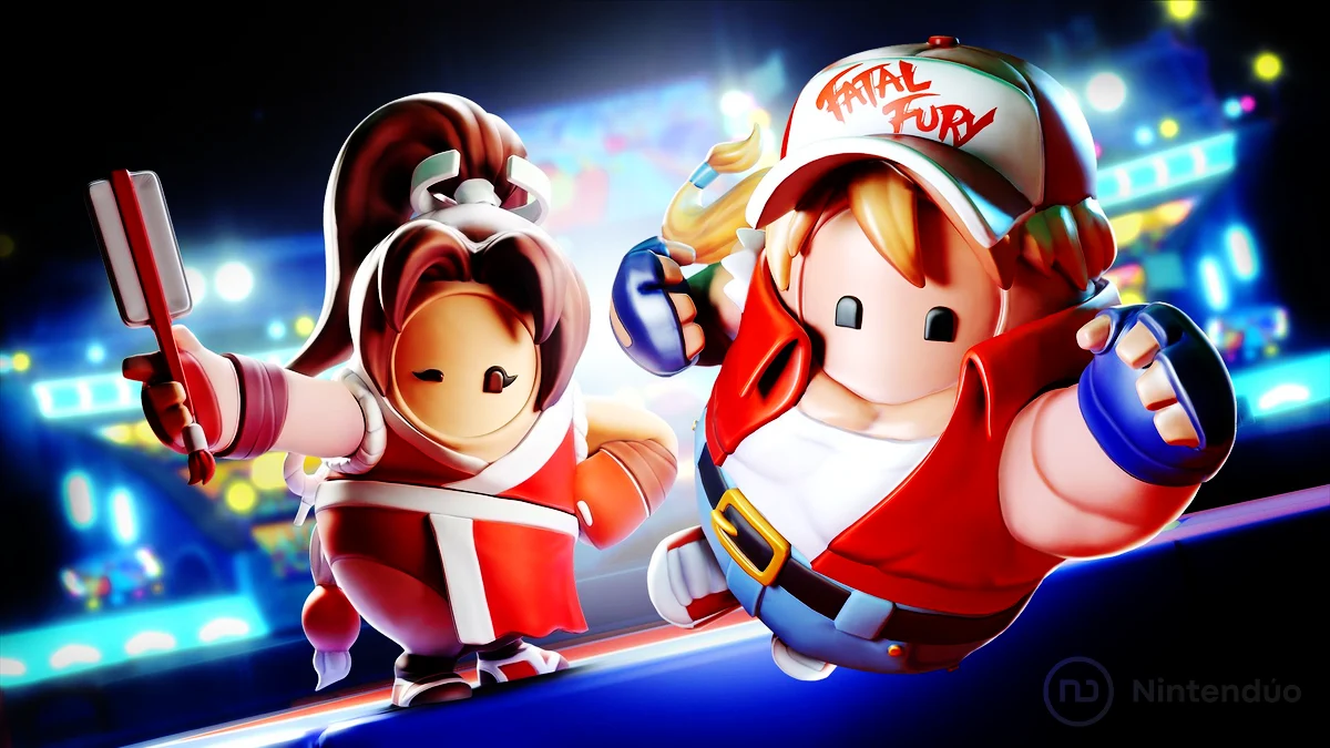 Fall Guys anuncia skins de Terry Bogard y Mai Shiranui