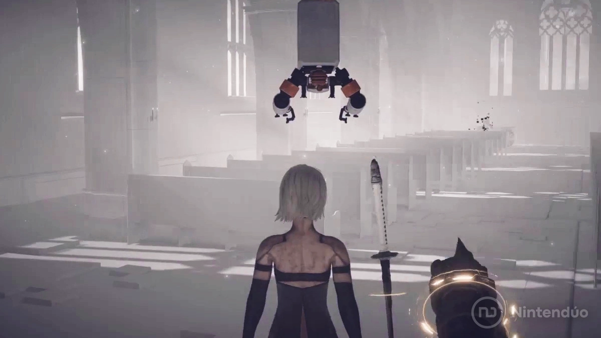 Resuelto el misterio de la iglesia de NieR Automata: era una farsa