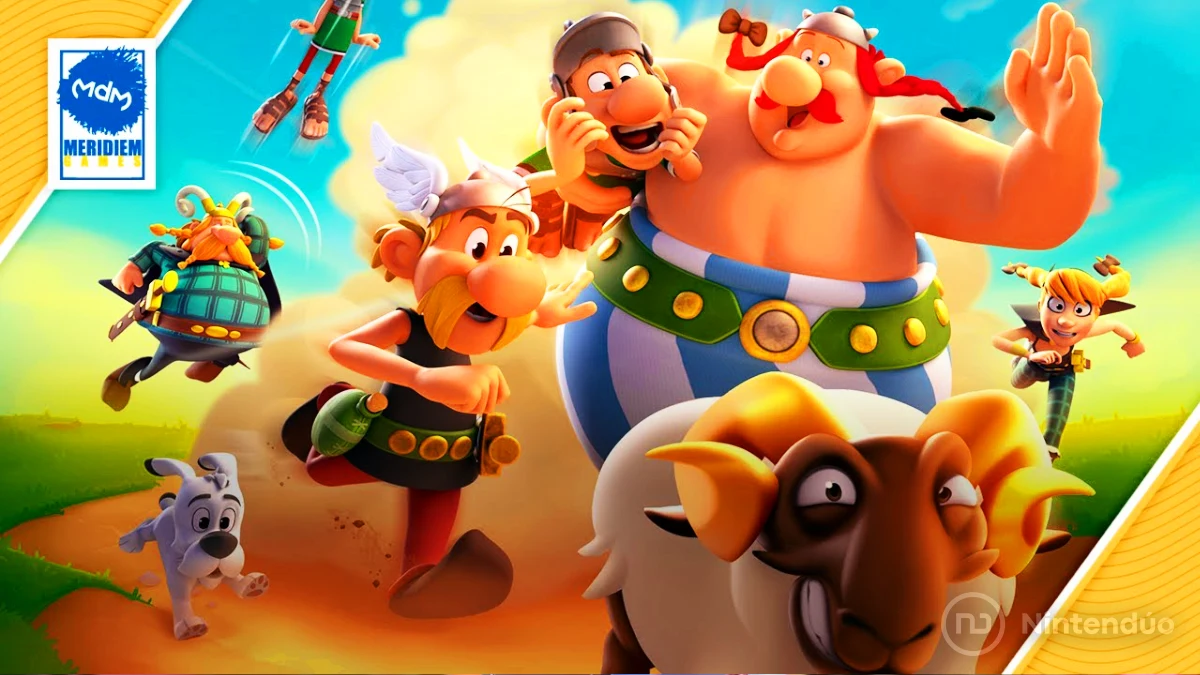 Nuevo juego de Asterix &#038; Obelix rumbo a Nintendo Switch en octubre