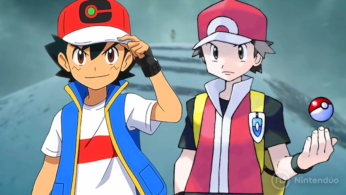 Ash vs Red, el combate se hace realidad en Pokémon Masters