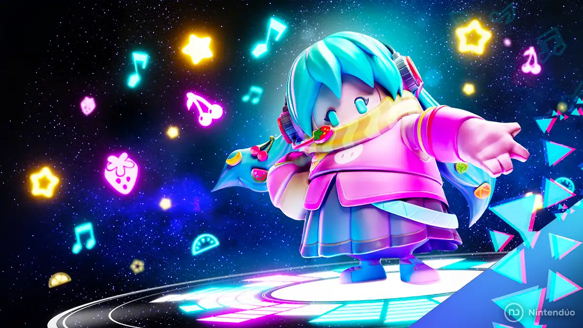 Fall Guys estrena la skin y cosméticos de Hatsune Miku