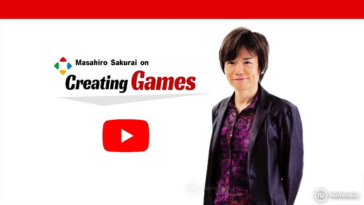 Masahiro Sakurai, creador de Smash Bros, se hace Youtuber